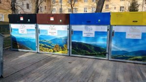 Insule ecologice digitalizate în Ștefănești 1 containere digitalizate Ștefănești