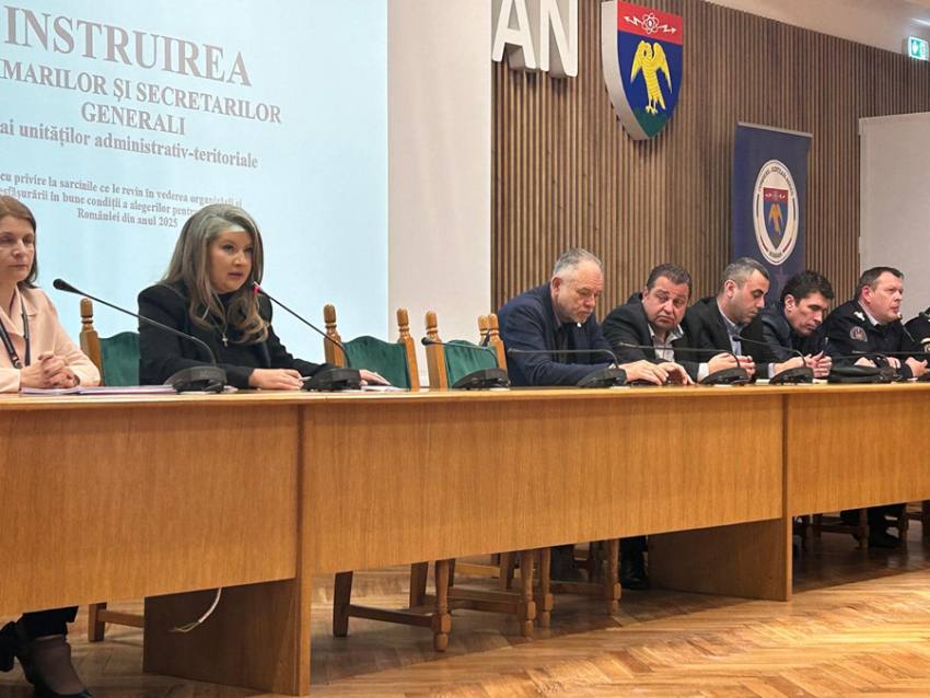 instruire alegeri prezidentiale arges1 Sursă foto: FB Ioana Făcăleață.