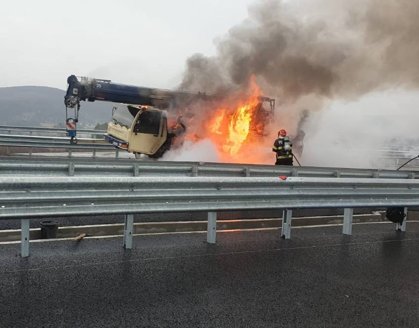 incendiu automacara A1 incendiu automacara A1