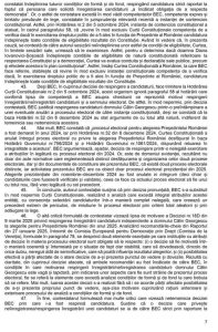 Hotarare 7 2025 7 - Ce spun judecătorii CCR? De ce NU poate candida Călin Georgescu?