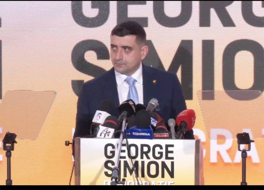 george simion 2 Sursă foto: screenshot FB George Simion