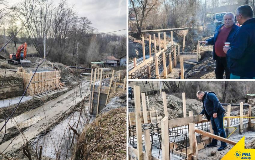 pnl valea danului pod1 Sursă foto: PNL Argeș.