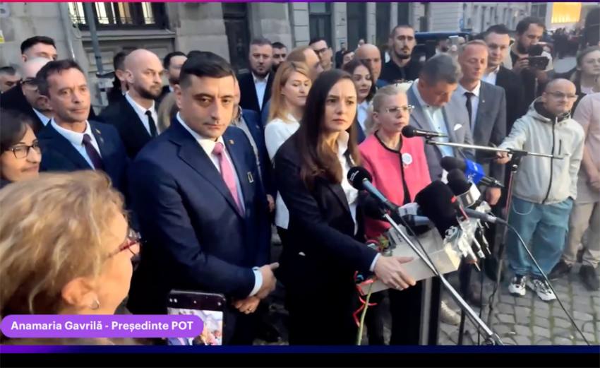 Sursă foto: screenshot FB Anamaria Gavrilă.