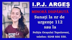 WhatsApp Image 2025 03 17 at 17.25.15 - Argeș. Unde a fost găsită minora de 15 ani căutată de familie și polițiști