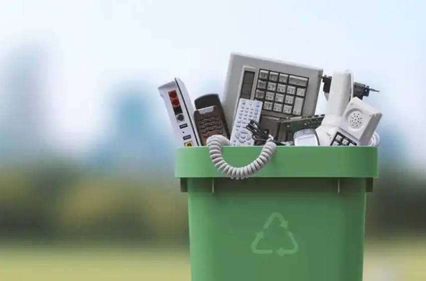 reciclabil generic tastatura telefoane tomberon Sursă foto: FB Primrăia Orașului Mioveni