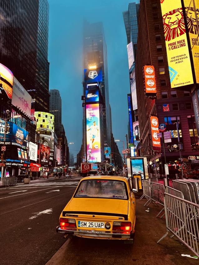 (Video) Imagini virale cu Dacia 1310 la New York 1 Dacia 1310 la New York