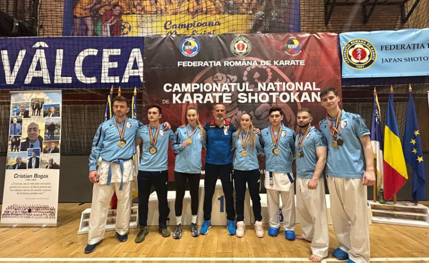 FC Arges este campioana nationala la Karate Shotokan Sursă foto: FB FC Argeș Sports