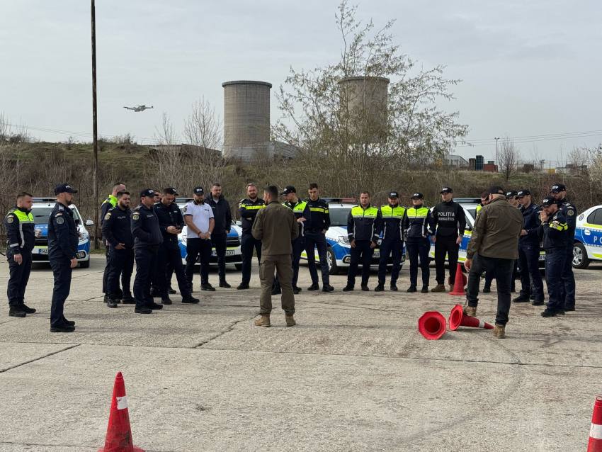 (Video) Polițiștii argeșeni, spirit competitiv de Ziua Poliției 6 politisti ziua politiei