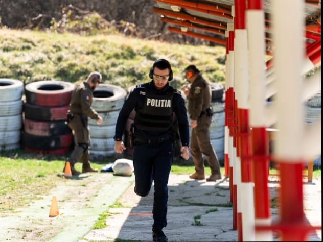 (Video) Polițiștii argeșeni, spirit competitiv de Ziua Poliției 5 politisti ziua politiei