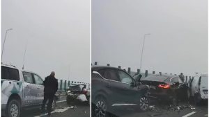 Trafic îngreunat pe Autostrada A0 din cauza a două accidente! 7 mașini implicate 1 cats 1 - Trafic îngreunat pe Autostrada A0 din cauza a două accidente! 7 mașini implicate
