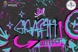 Graffiti ArtFest 2025 – Transformă-ți orașul prin artă! 1 Sursă foto: FB Primăria Municipiului Pitești.
