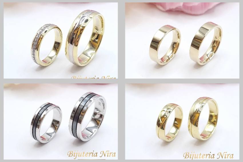 Descoperă o colecție superbă de verighete la Bijuteria Nira. Livrare oriunde în țară! 1 Bijuteria NIra