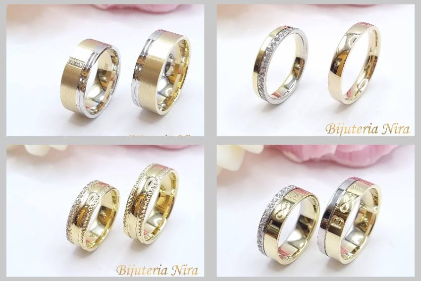 Descoperă o colecție superbă de verighete la Bijuteria Nira. Livrare oriunde în țară! 2 Bijuteria NIra