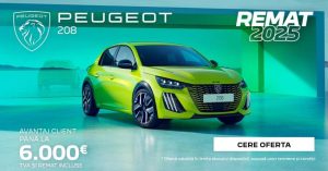 Noul tău Peugeot la un preț irezistibil! La Eurial Pitești! 1 Peugeot 208 la Eurial Pitesti