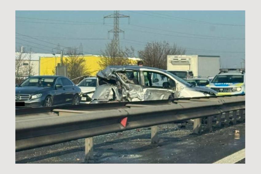 accident A1 Ciorogarla