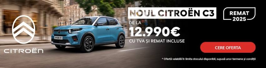 Noul Citroën C3 – Compact, modern și pregătit pentru oraș! La Eurial Pitești! 2 Citroen C3 la Eurial Pitești
