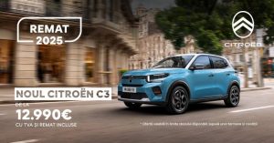 La Eurial Pitești! Noul Citroën C3 de la 12.990 euro, cu TVA și REMAT incluse! 1 Citroen C3 la Eurial Pitești