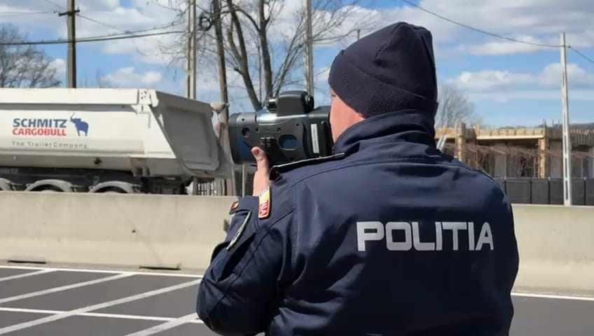 (Video) Operațiunea SPEED MARATHON pe drumurile din Argeș 1 politia radar