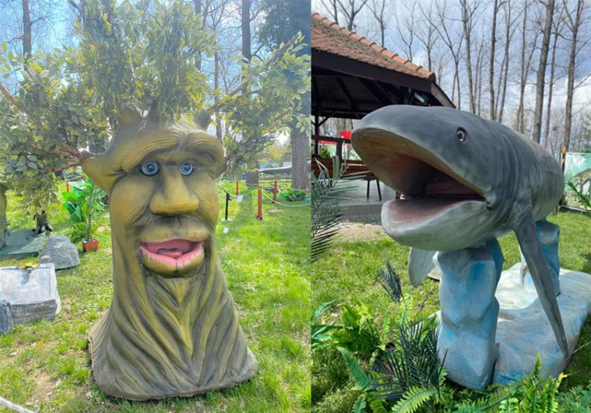 Atenție, copii, părinți și bunici! DINO PARK a ajuns în Lunca Argeșului! 2 Sursă foto: FB Primăria Municipiului Pitești.