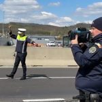 Argeș. Șofer începător prins gonind cu 119 km/h prin localitate 10 Radar viteza sofer politist