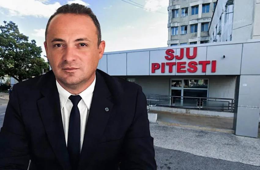 Dr. Costin Ștefan de la Spitalul Județean de Urgență Pitești, consilier onorific al ministrului Alexandru Rafila Sursă foot: SJUP