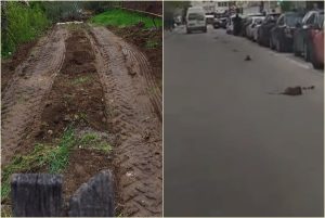 page - (VIDEO) Pitești. Nu și-a curățat mașina după ce a ieșit de pe șantier și s-a ales cu amendă