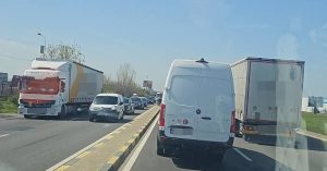 4e4680be 89e8 4f86 8db4 55aa63e962a9 - Carambol cu 7 mașini pe A1! Trafic îngreunat