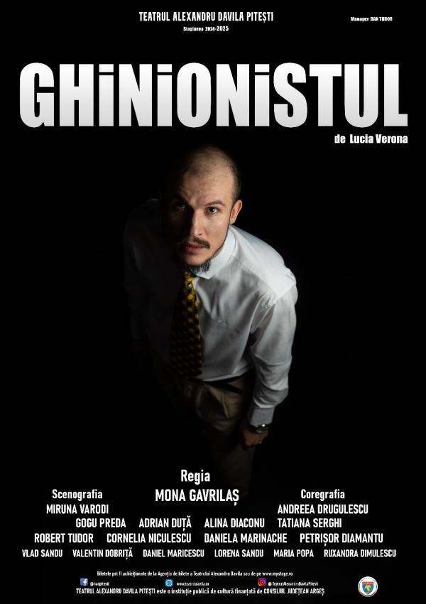 „Ghinionistul” - Joi, 17 aprilie la Teatrul „Alexandru Davila” 1 ghinionistul la teatru Davila