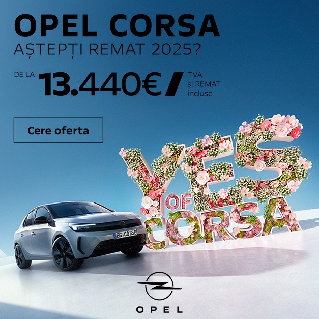 Opel Corsa de la 13.440 euro, cu TVA și REMAT incluse la Eurial Pitești 1 Opel Corsa Remat Eurial