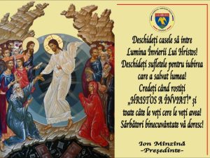 minzina ion 1 - Ion Mînzînă: ”Să aveți sărbători binecuvântate, cu pace, lumină și bucurii alături de cei dragi!”