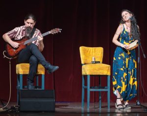 Mara Halunga si Caue De Marinis 1 - Recital extraordinar de jazz! Primavera brasileira, la Filarmonica Pitești