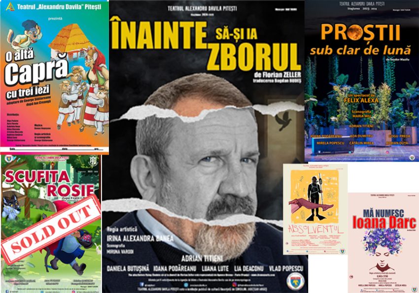 teatru afise doi Sursă foto: Teatrul AL Davila