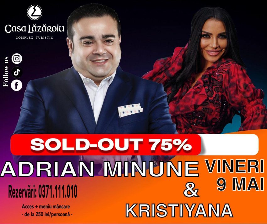 Petrecere de legendă alături de Adrian Minune la Casa Lăzăroiu! Prinde ultimele locuri! 1 Adi Minune la Casa Lazaroiu