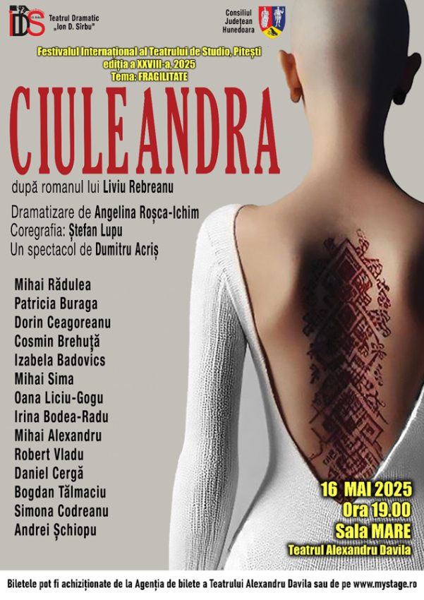 Sursă foto: Teatrul “Alexandru Davila”