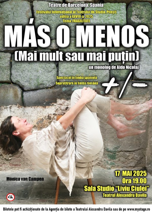 Sursă foto: Teatrul “Alexandru Davila”