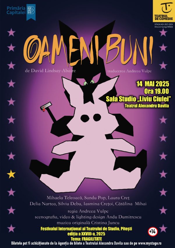 Sursă foto: Teatrul “Alexandru Davila”