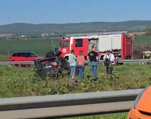 img - Accident grav pe autostrada M1 din Ungaria! Trei români au murit pe loc