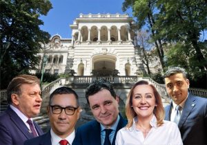 Sursă foto: muzeulcotroceni.ro, FB George Simion, FB Nicuşor Dan, FB Crin Antonescu, FB Victor Ponta şi FB Elena Lasconi.