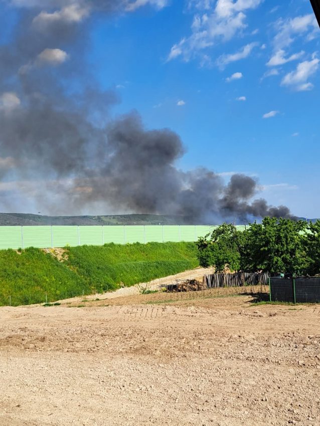 WhatsApp Image 2025 04 30 at 17.19.59 1 - Intervenție a pompierilor argeșeni la Merișani și Budeasa! Hectare de teren afectate de flăcări!