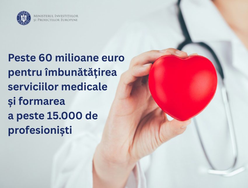 Peste 60 de milioane de euro pentru sănătatea românilor: investiții în servicii și specialiști 1 Sursă foto: FB MIPE