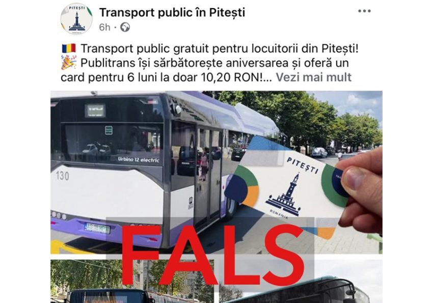 cartela fals 2 Sursă foto: Primăria Municipiului Pitești.