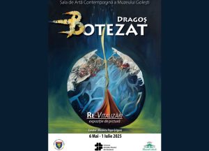 Până la 1 iulie, Muzeul Golești găzduiește „Re-Vitalizări” – expoziția de pictură semnată de Dragoș Botezat 1 Sursă foto: FB Muzeul Viticulturii și Pomiculturii Golești