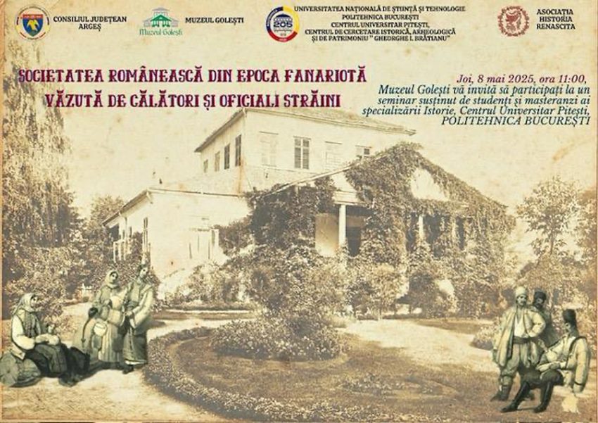 Călătorie în timp la Muzeul Golești – costume, istorie și tradiție în epoca fanariotă 1 Sursă foto: FB CJ Argeș.