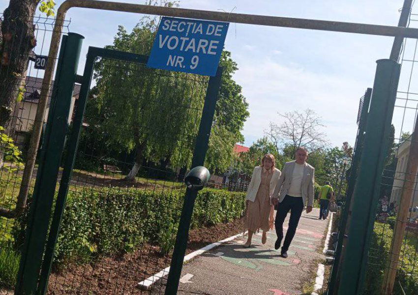 cristian gentea a votat Sursă foto: FB Cristian Gentea.