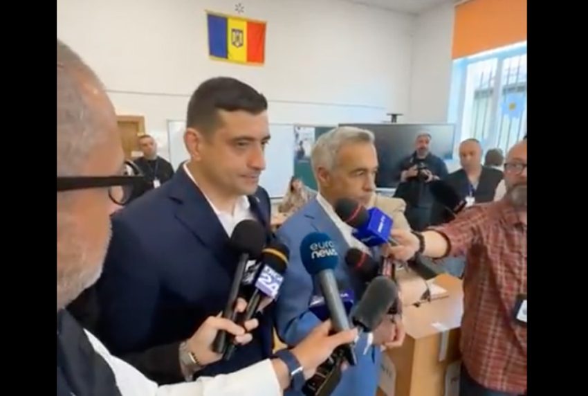 georhge simion si calin georgescu 1 Sursă foto: screenshot FB George Simion.