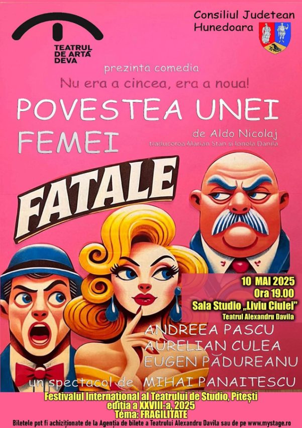 Vineri, de Ziua Europei. Artiști din România și Moldova, reuniți la Festivalul Internațional de Teatru de Studio 2 Sursă foto: Teatrul AL Davila.