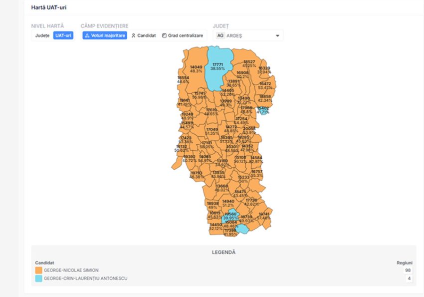 Sursă foto: screenshot prezenta.roaep.ro