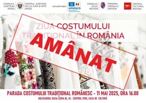 La Mioveni. Parada costumului traditional românesc a fost amânată! 1 Sursă foto: FB Primaria Orasului Mioveni