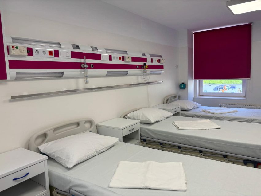 O nouă secție a Spitalului de Pediatrie, complet reabilitată și modernizată 1 sectie Pediatrie