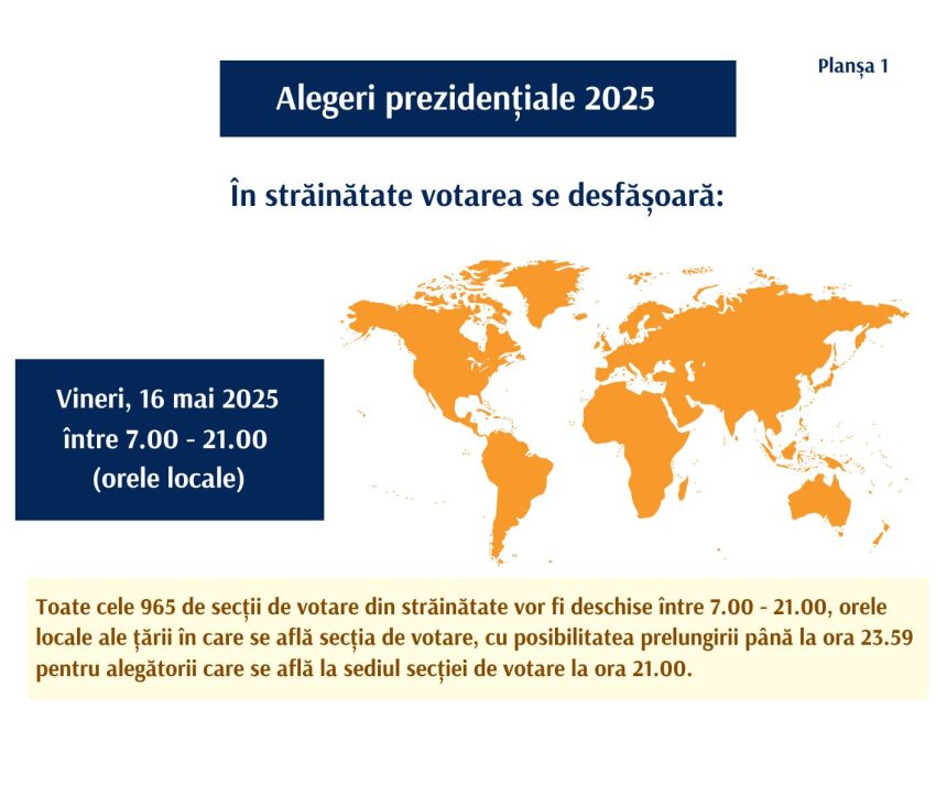 494640031 998027565848629 1987172987966569004 n - Alegeri prezidențiale 2025, turul 2: Votul în diaspora începe pe 15 mai